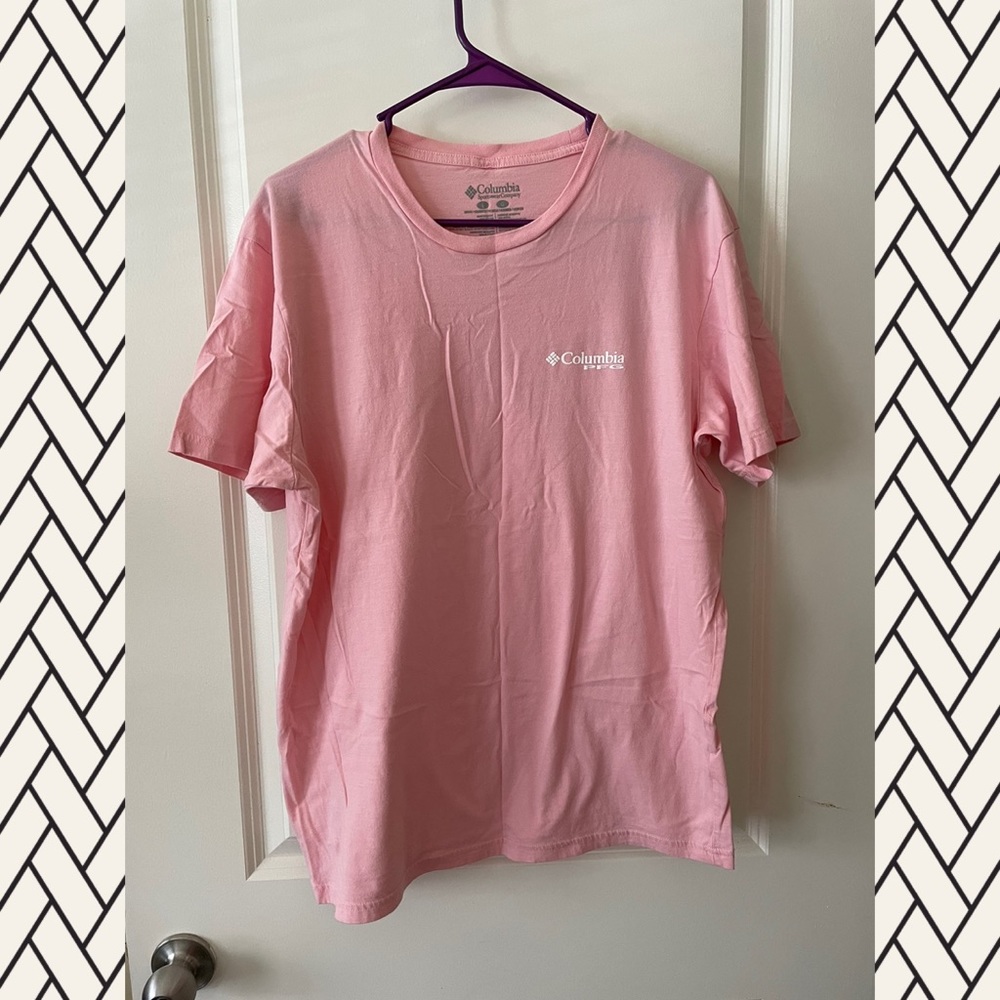 Size large pink Columbia shirt